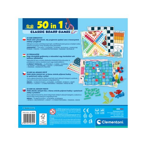 50 játék egyben - klasszikus játékgyûjtemény
