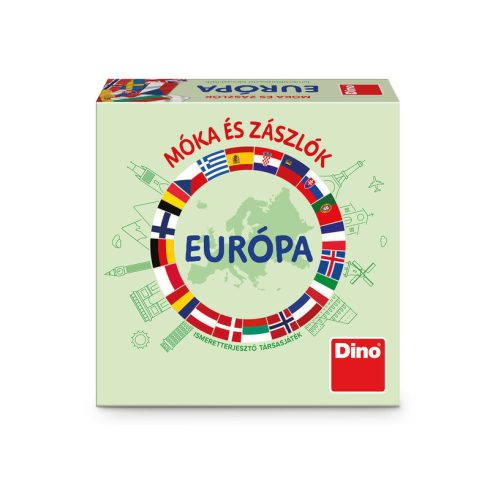 Móka és zászlók - Európa társasjáték
