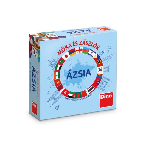 Móka és zászlók - Ázsia társasjáték