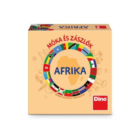 Móka és zászlók - Afrika társasjáték