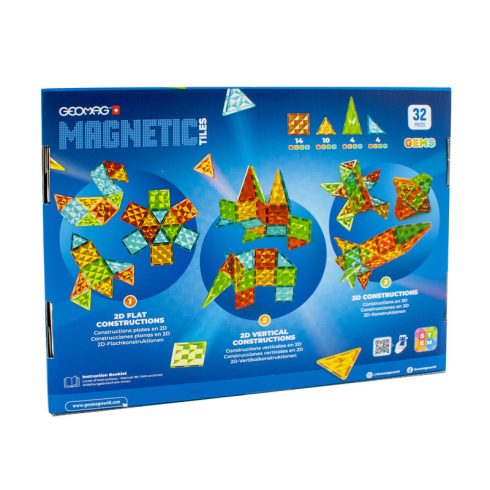 Geomag Magnetic Tiles Gems 32 Rocket