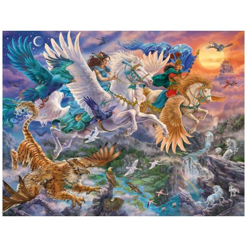 Puzzle 2000 db - Pegazus és barátai