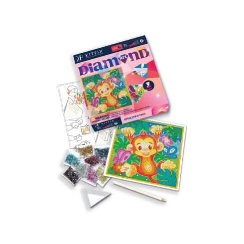 KitFix Diamond Art - Majom