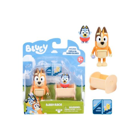 Bluey Figura Dupla Csomag Baby Bluey & Chilli