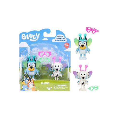 Bluey Figura Dupla Csomag Ûrlények Bluey And Chloe