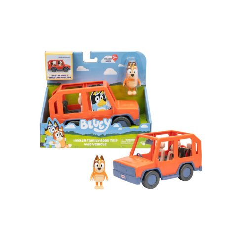 Bluey 4X4 Car With Chilli Figurával