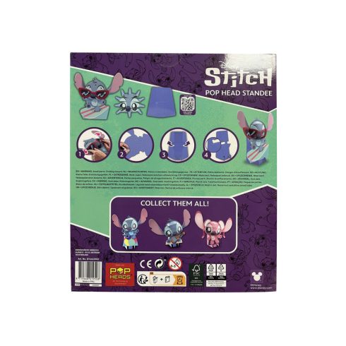 Stitch papírfigura készítõ 20 cm, 3 féle
