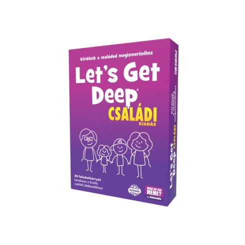 What do you meme? lets get deep  családi kiadás társasjáték