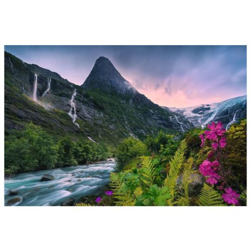 Puzzle 4000 db - Lenyûgözõ hegyek