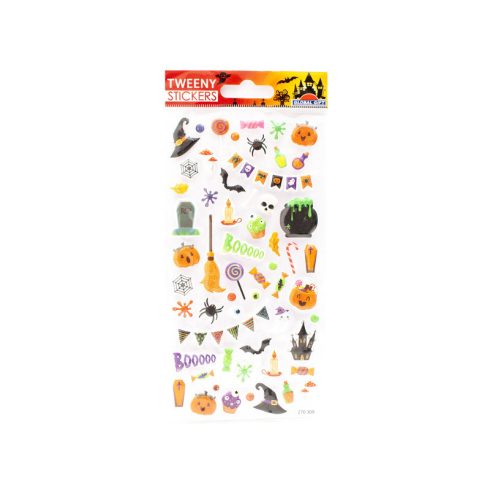 Halloween Tweeny dekor matrica 9x17,5cm, többféle