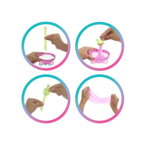 Barbie slime reveal állati buli - cica