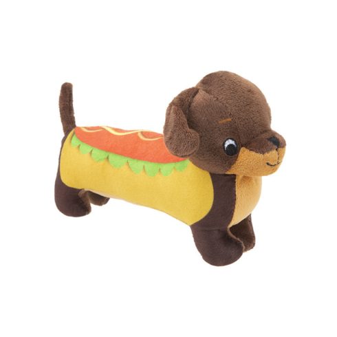 Plüss hot dog kutya 20cm 2 féle