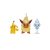 Pokémon 3 db-os figura csomag - Pikachu, Vanillite, Flareon