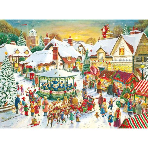 Puzzle 2x500 db - Karácsonyi kollekció no1