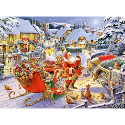 Puzzle 2x500 db - Karácsonyi kollekció no1