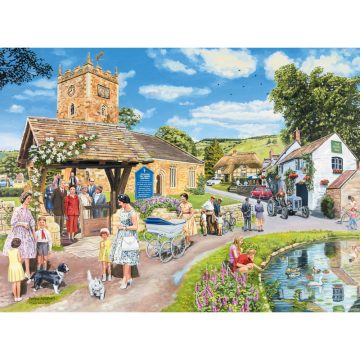 Puzzle 4x500 db - Boldog napok no3
