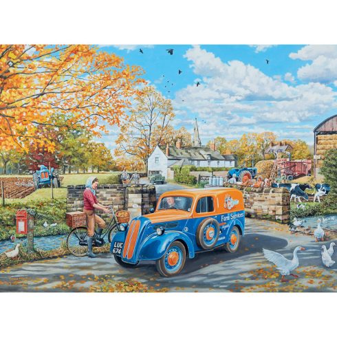 Puzzle 4x500 db - Boldog napok no3