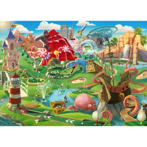 Puzzle 500 db - Putt Putt Paradise