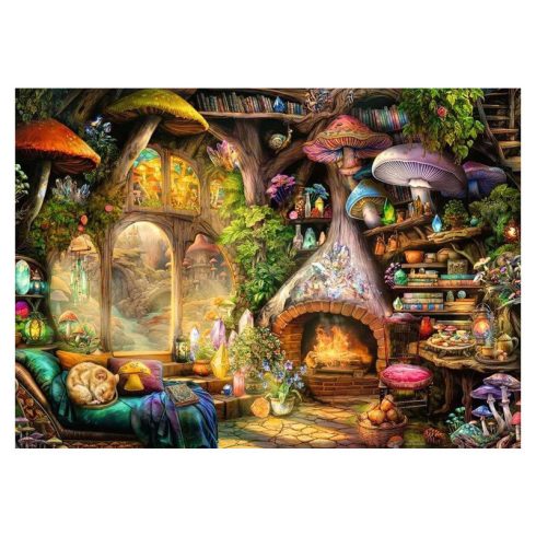 Puzzle 1000 db - Gombaházikó