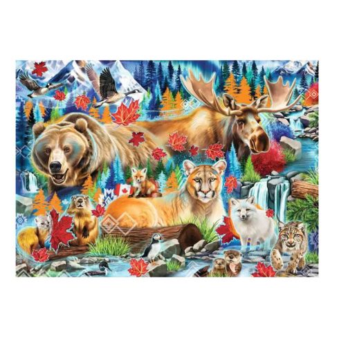Puzzle 1000 db - Vad Kanada