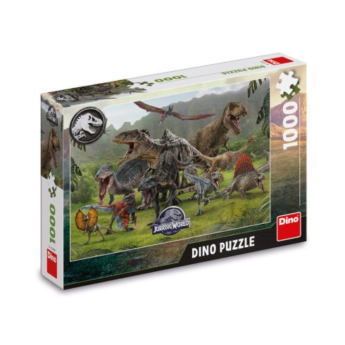 Puzzle 1000 db - Jurassic world