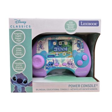   Stitch kétnyelvû oktató konzol játék színes kijelzõvel