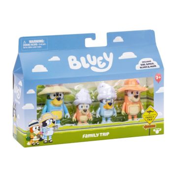 Bluey Szett Családi Utazás 4db