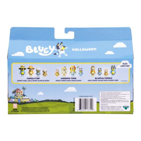 Bluey Szett Jelmezes Parti 4db