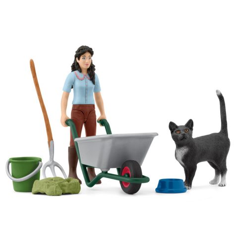 Schleich Horse Club Almozó És Ápoló Szett