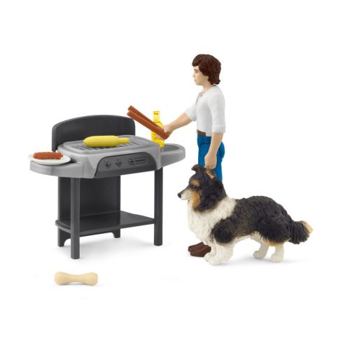 Schleich Horse Club Grillezés Tommal