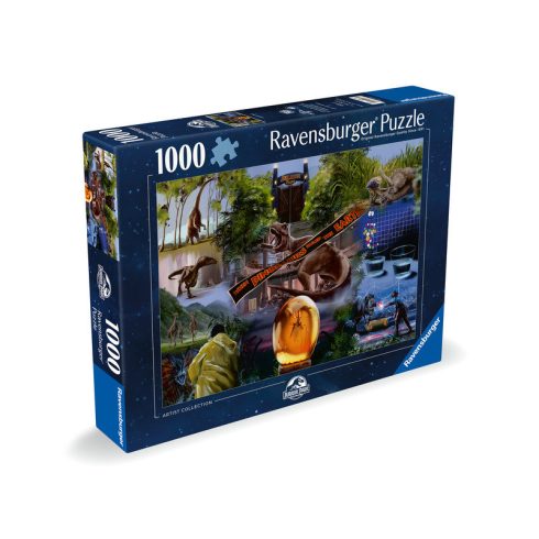 Puzzle 1000 db - Jurassic park