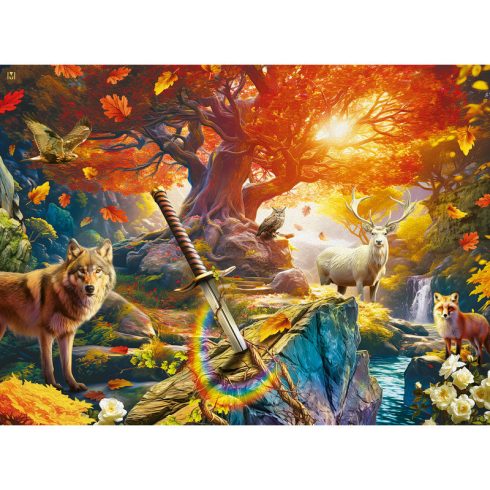 Puzzle 500 db - Exkalibúr erdõ