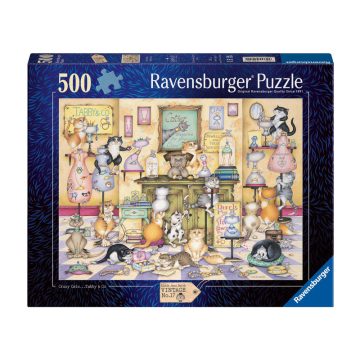 Puzzle 500 db - Õrült macskák