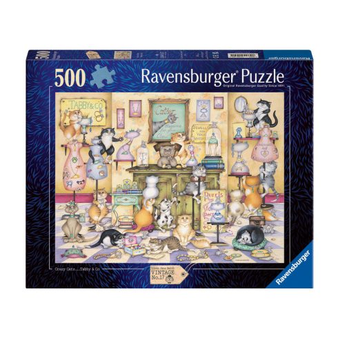 Puzzle 500 db - Õrült macskák