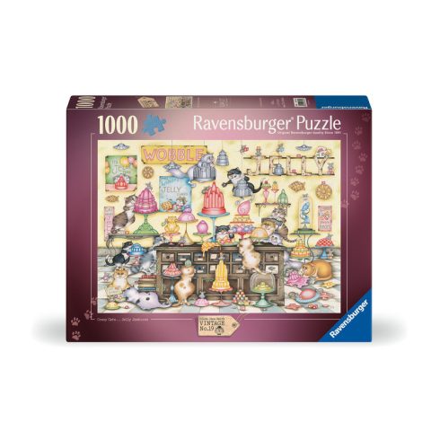 Puzzle 1000 db - Õrült macskák