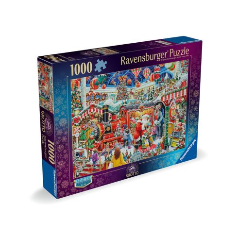 Puzzle 1000 db - A mikulás gõzöse