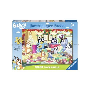 Puzzle 24 db - Bluey karácsonya