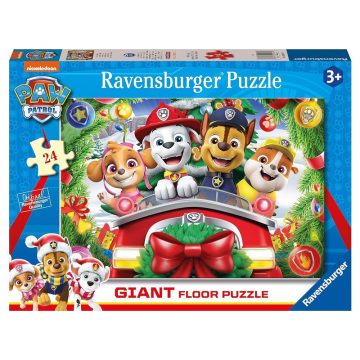 Puzzle 24 db - Mancs őrjárat karácsonya