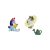 Bluey Figura Dupla Csomag Tavasz