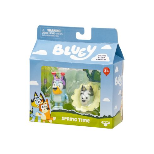 Bluey Figura Dupla Csomag Tavasz