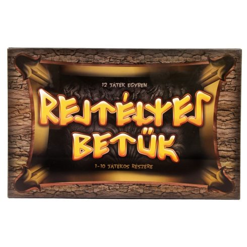 Rejtélyes betûk társasjáték
