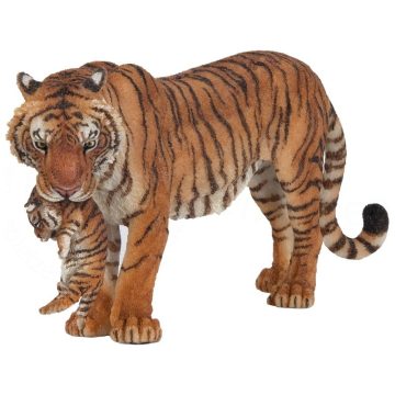 Papo nõstény tigris kölykével 50118