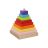 Cubika Piramis 9 darabos fa építõjáték