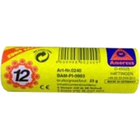 Rózsapatron 12 lövetû, 20 darabos készlet