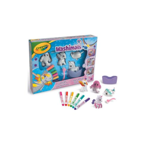 Crayola Washimals Állatkornis játékszett