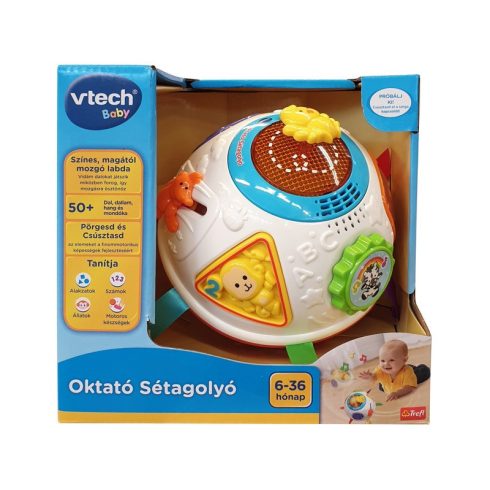 V-Tech oktató sétagolyó bébijáték