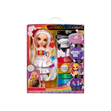 Rainbow High Vízfestékkell díszíthetõ Divatbaba