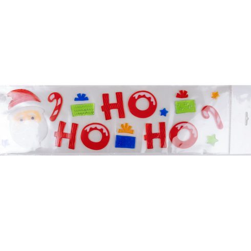 Ablakzselé Ho Ho + Mickey 15x55 cm