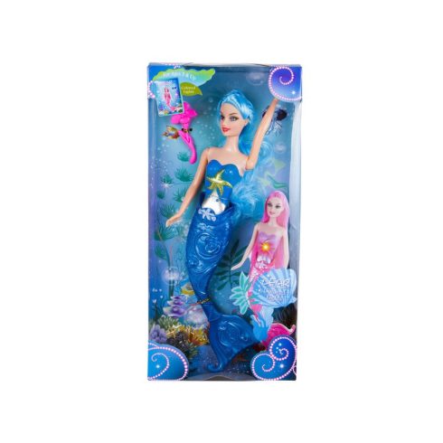 Világító sellõ baba - 30 cm, többféle