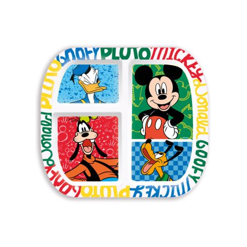 Mûa.Mickey osztott tányér